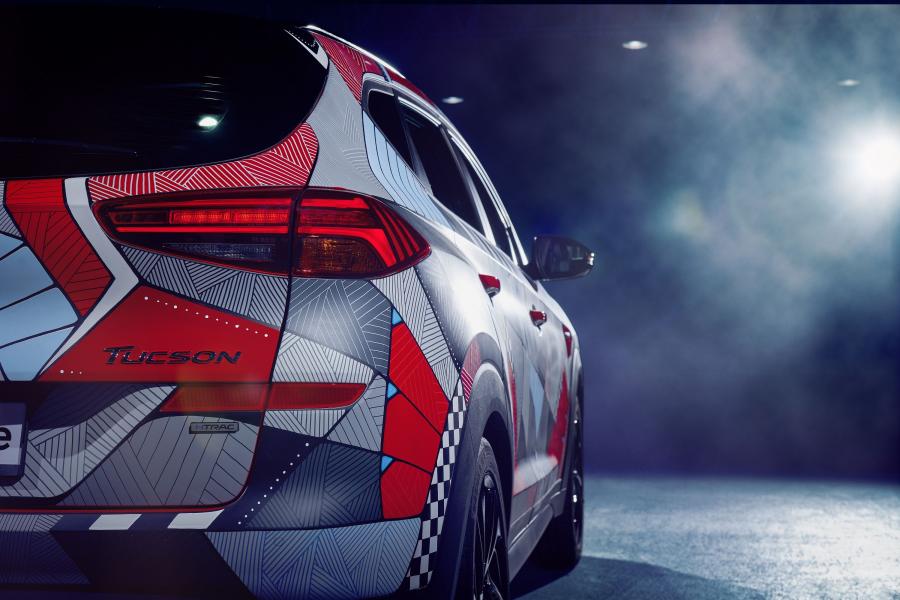 Детали экстерьера Hyundai Tucson N Line Drive A Statement (TL) 2019 года  (фото 2 из 12)